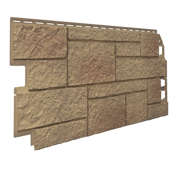 Фасадная панель VOX Solid Sandstone (Песчаник) Light Brown (Светло-коричневый)